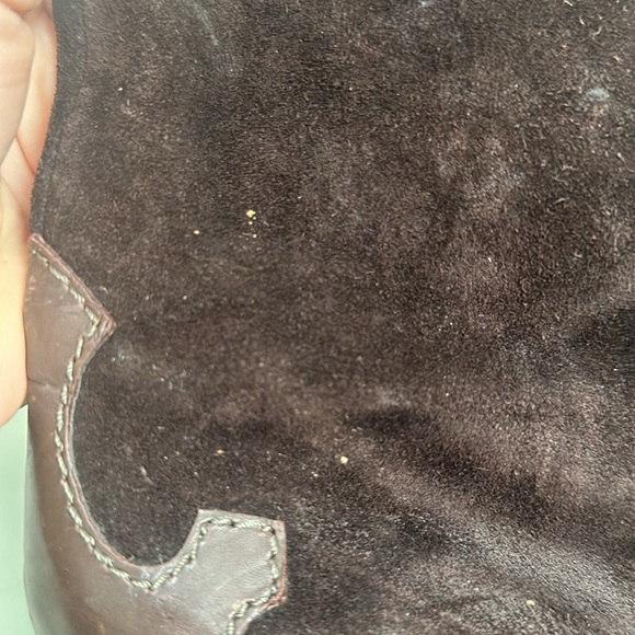 Vintage Guiseppe Zanotti Turquoise & Silver
Brown Suede Cowboy Boots size 8 - Picture 11 of 11